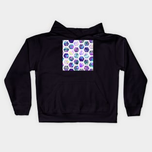 Hexagons Kids Hoodie